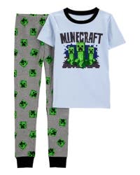 Carter's Kid Minecraft Print Jersey 2-Piece Pajamas Multi 7