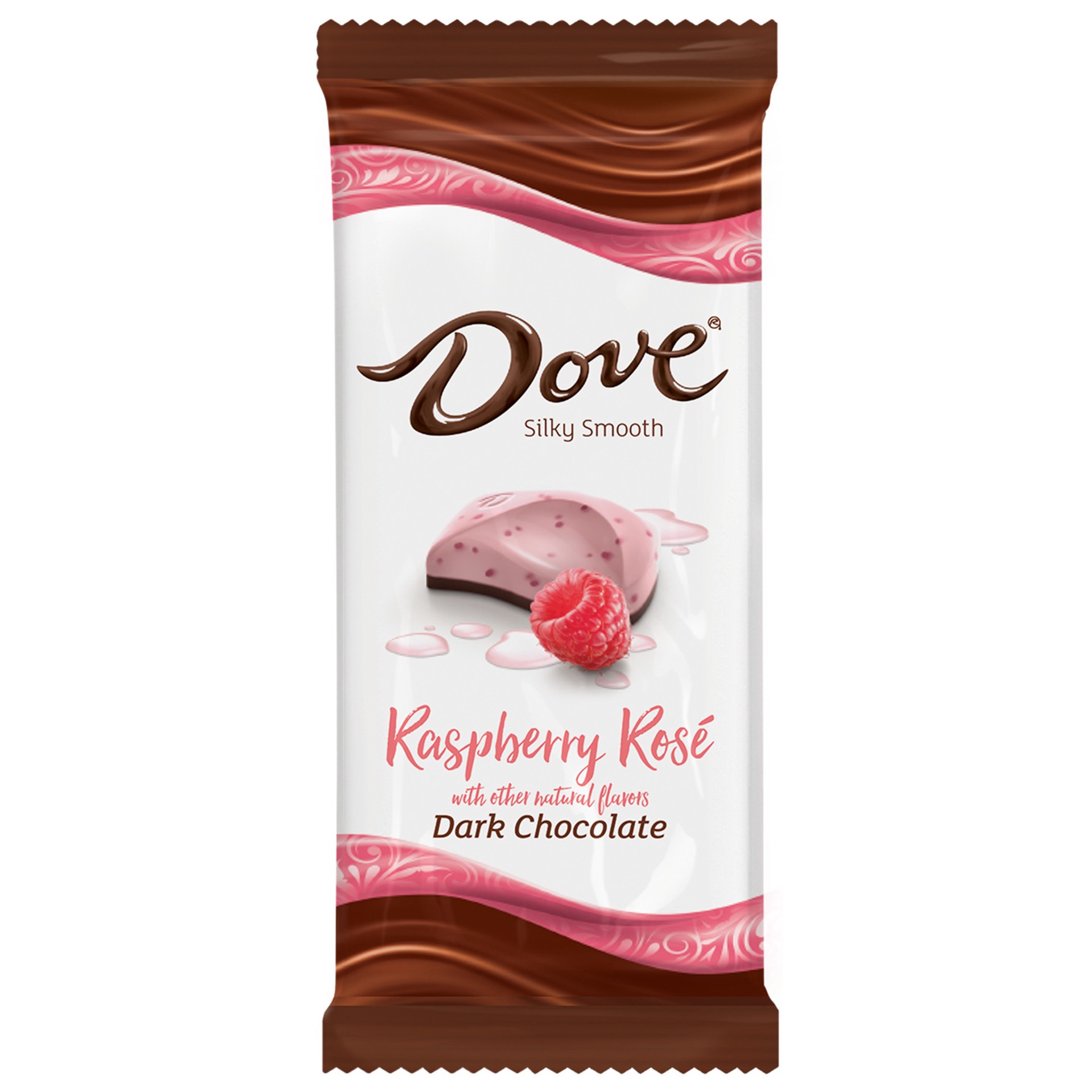 slide 1 of 3, Dove Dark Chocolate Rspbry Rose Bar, 3.3 oz