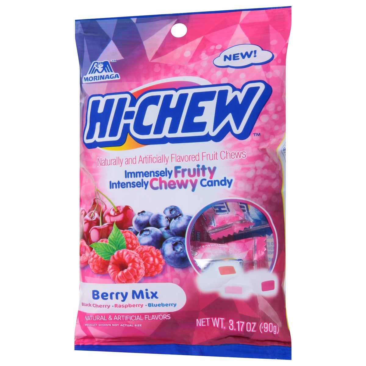 slide 2 of 13, Hi-Chew Hi Chew Candy Berry Mix, 3.17 oz