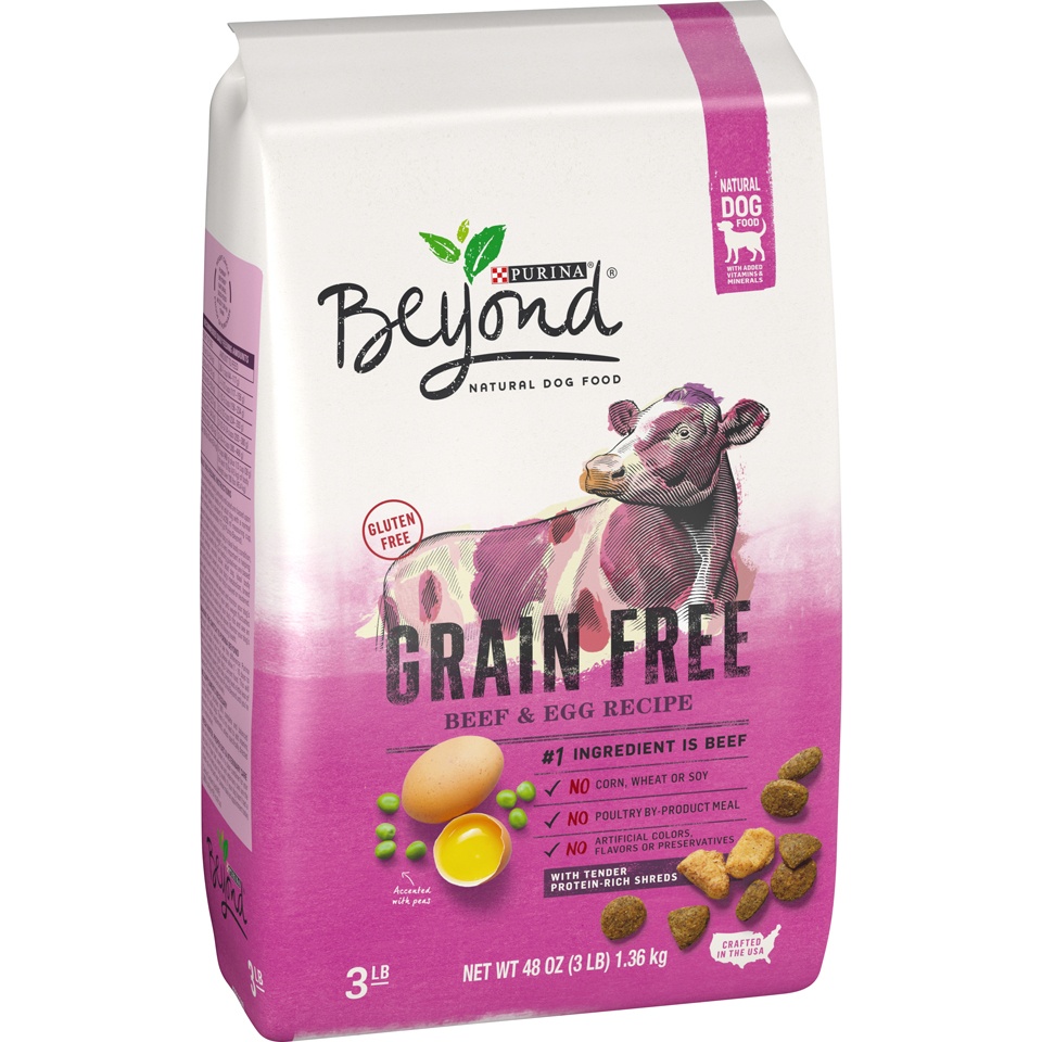 Beyond Natural Dog Food Grain Free Beef Egg Recipe Dog Food 3 lb Shipt