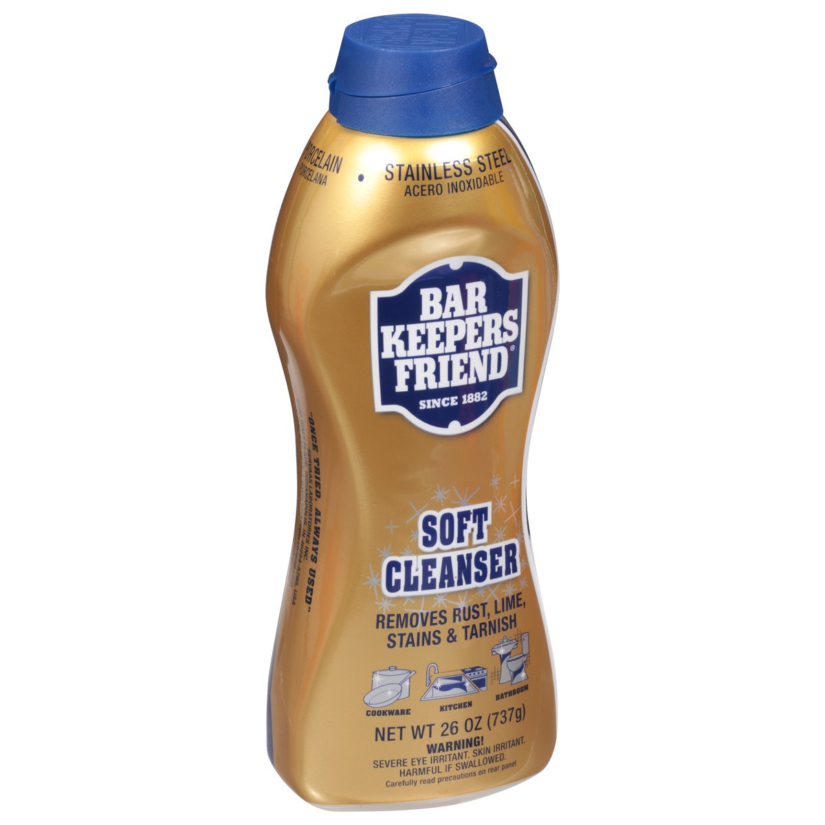 slide 2 of 9, Bar Keepers Friend Liquid Cleanser, 26 fl oz