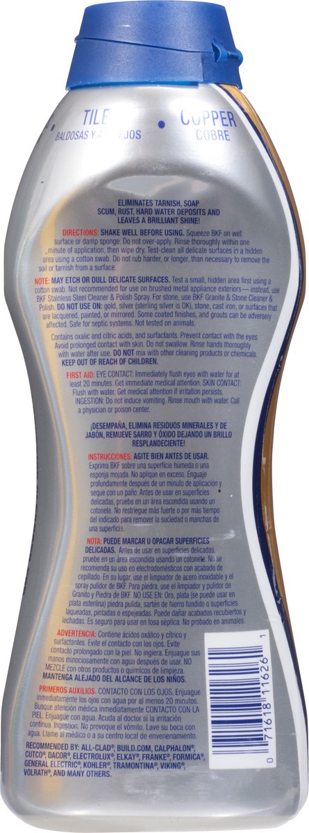 slide 5 of 9, Bar Keepers Friend Liquid Cleanser, 26 fl oz