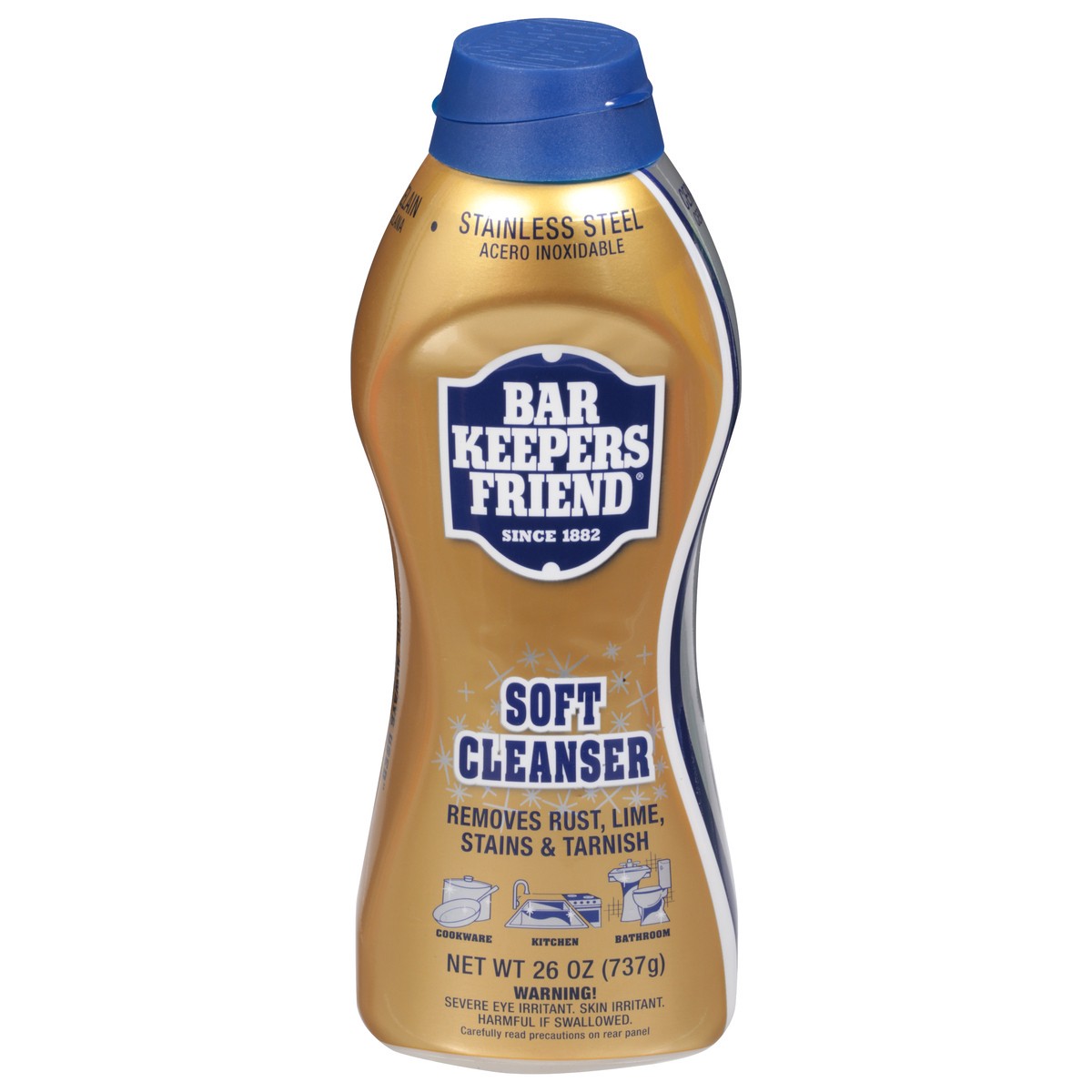 slide 1 of 9, Bar Keepers Friend Liquid Cleanser, 26 fl oz