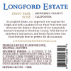 slide 1 of 2, Longford Estate Rose, 750 ml