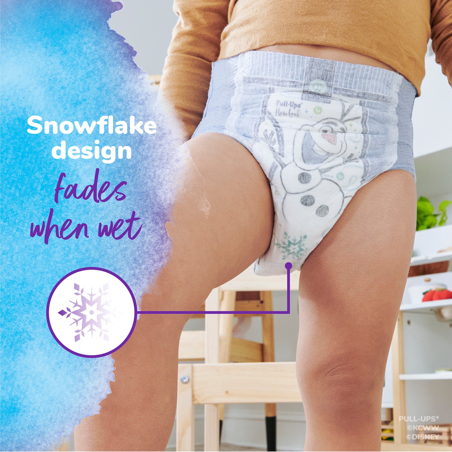 slide 4 of 5, Pull-Ups New Leaf Boys' Disney Frozen Potty Training Pants, 4T-5T (38-50 lbs), 14 Ct, 14 ct