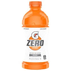 Gatorade Zero Zero Sugar Thirst Quencher Orange 28 Fl Oz