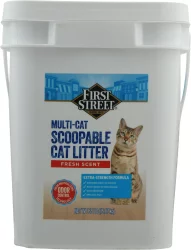 First Street Fresh Scent Scoopable Cat Litter