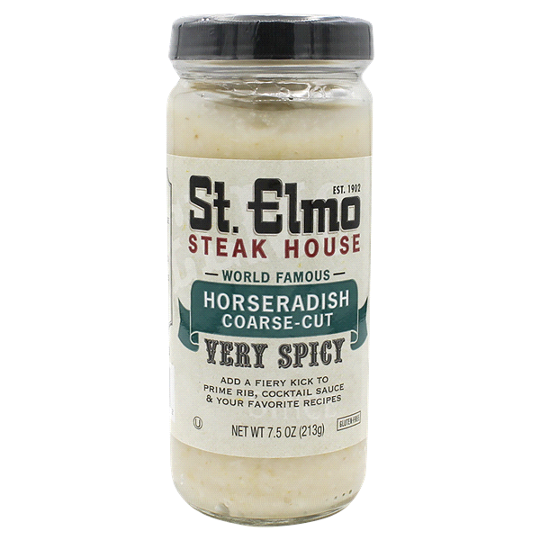 slide 1 of 1, St. Elmo Horseradish, Coarse-Cut, Very Spicy, 1 ct