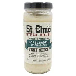 St. Elmo Steak House Coarse-Cut Very Spicy Horseradish 7.5 oz