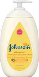 Johnson's Skin Nourish Shea & Cocoa Butter Baby Lotion 16.9 oz