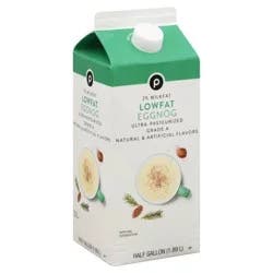 Publix Eggnog, Lowfat, 2% Milkfat