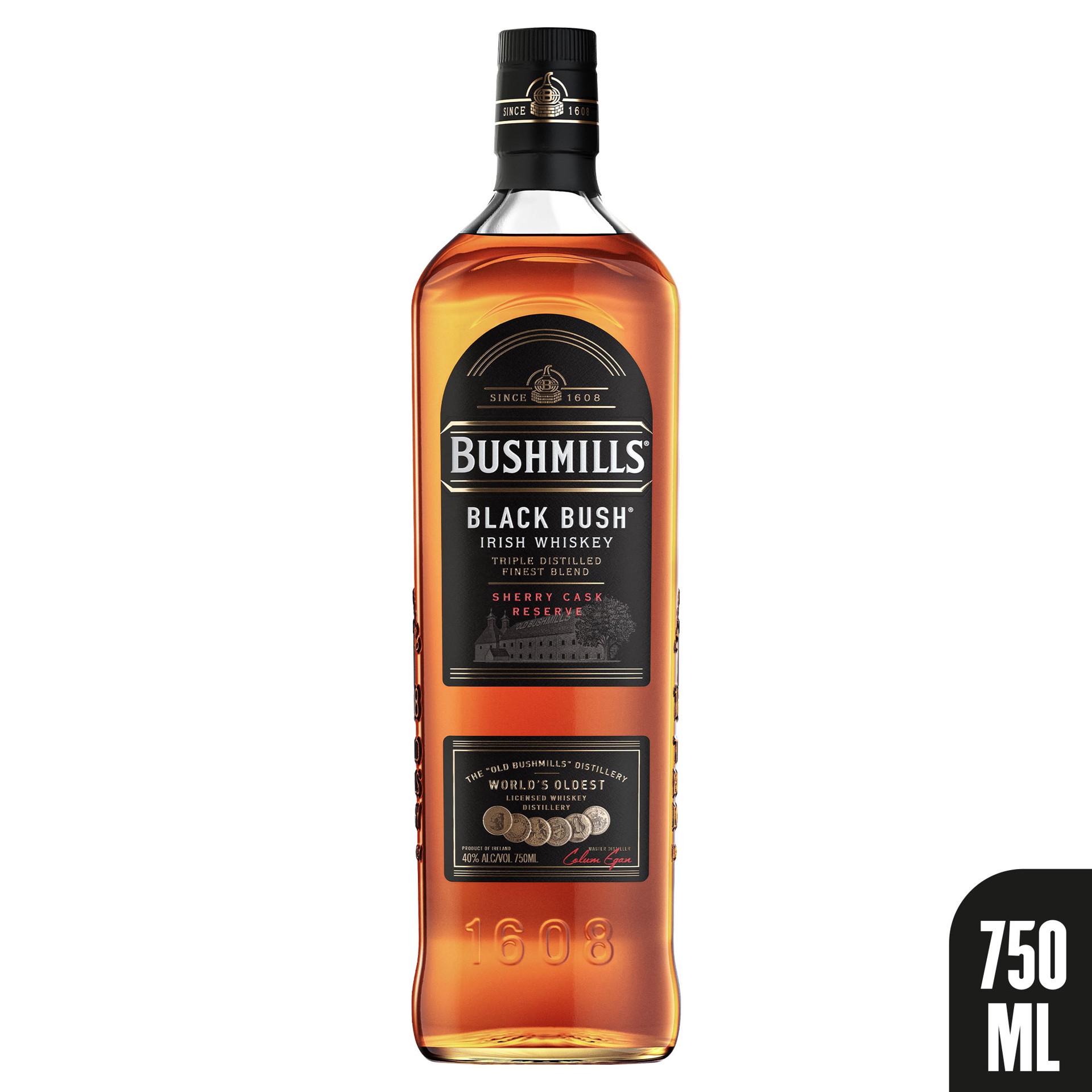 slide 2 of 9, Bushmills Whiskey 751 ml, 750 ml