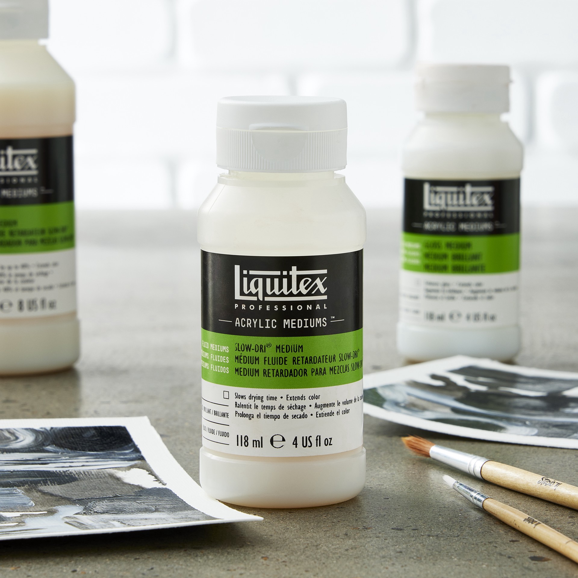 slide 4 of 6, Liquitex Slow-Dri Blending Medium, 4 fl oz