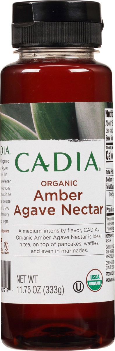 slide 3 of 13, Cadia Agave Amber Org, 11.75 oz