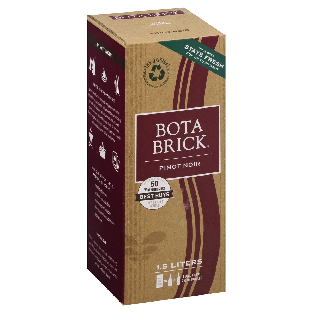 slide 4 of 11, Bota Box Pinot Noir 1.5 lt, 1.50 liter