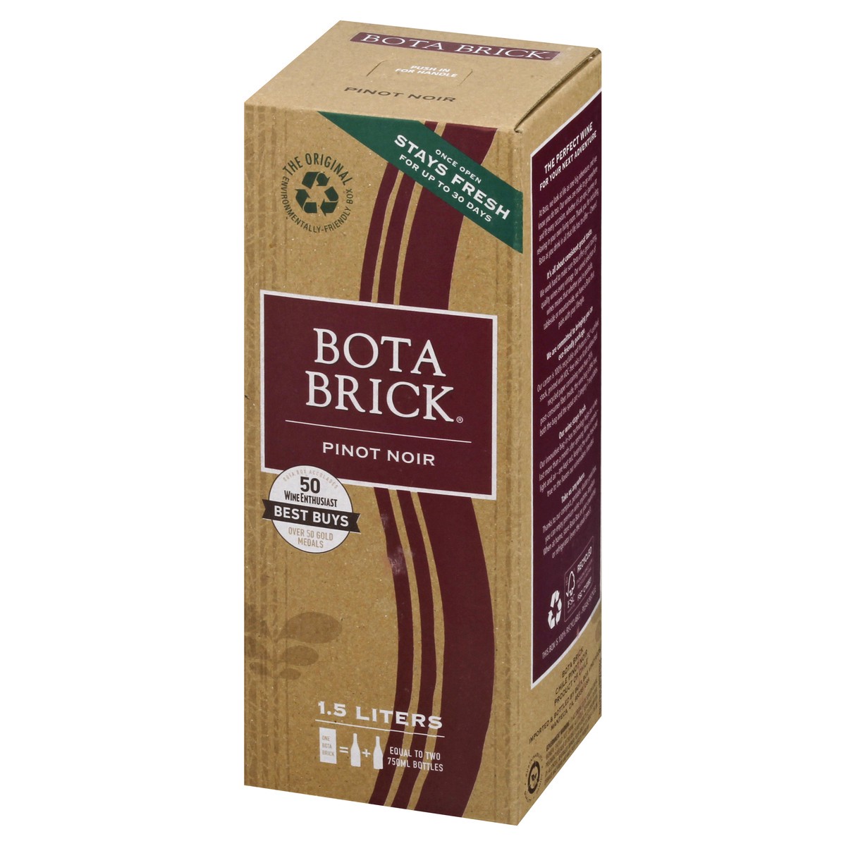 slide 9 of 11, Bota Box Pinot Noir 1.5 lt, 1.50 liter