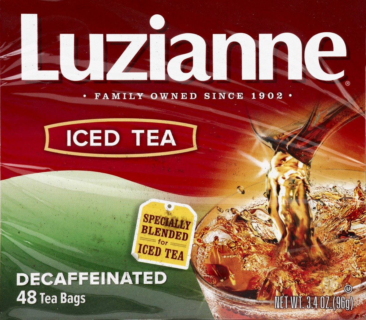 slide 4 of 5, Luzianne Decaffeinated Iced Tea, 48 ct