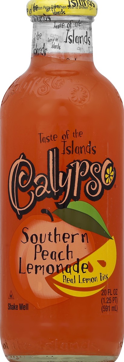 slide 3 of 4, Calypso Peach Lemonade, 20 fl oz