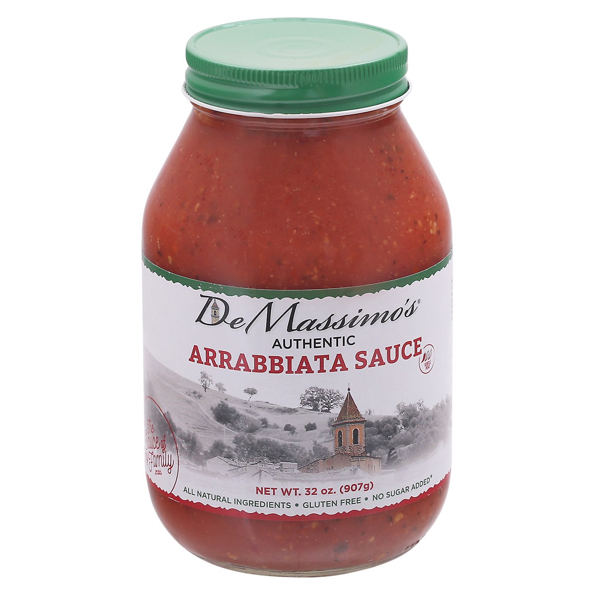 slide 1 of 9, De Massimo's Subtle Heat Arrabbiata Sauce 32 oz, 32 oz