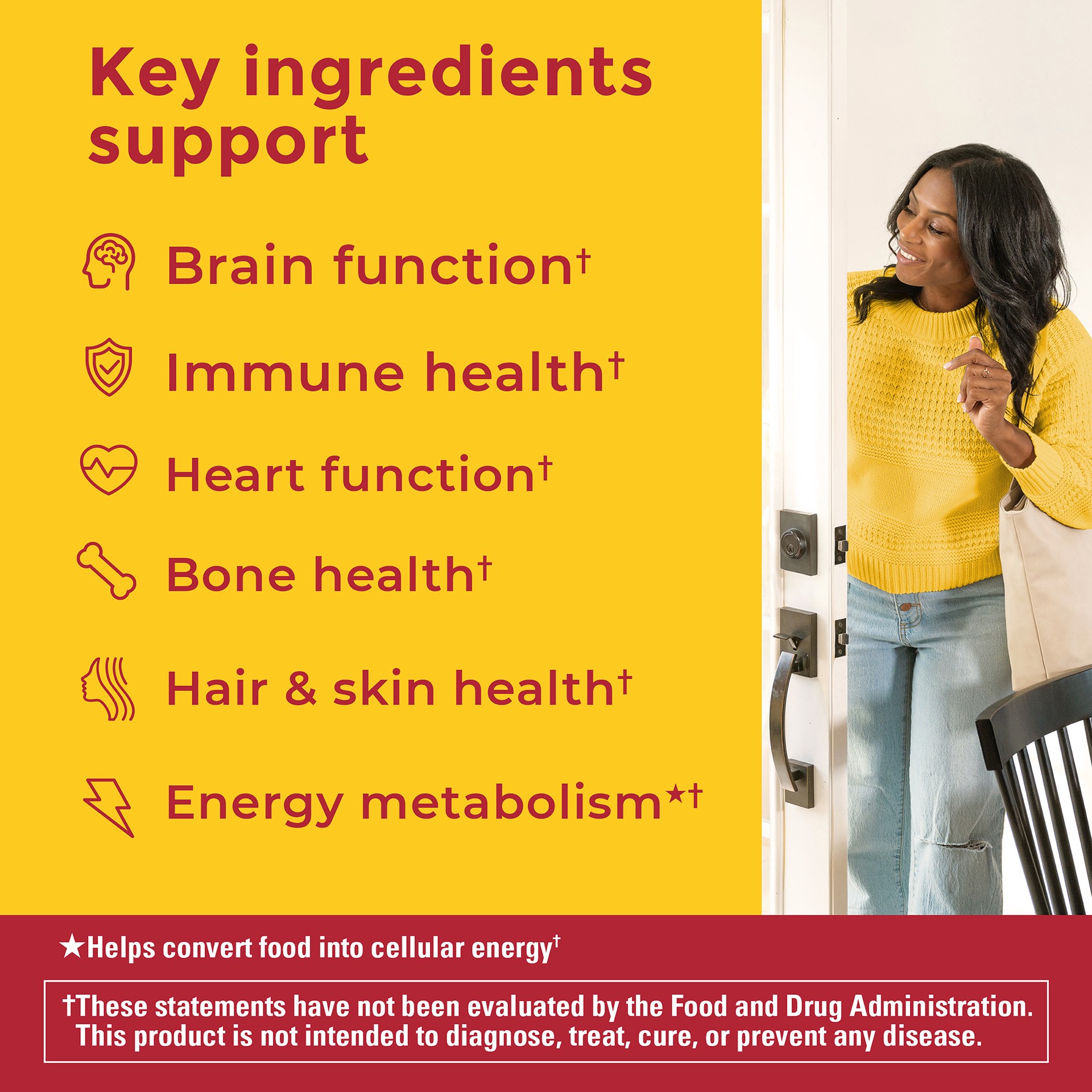 slide 4 of 6, Nature Made Advanced Multivitamin Gummies For Her with Magnesium, 90 Count, 90 ct