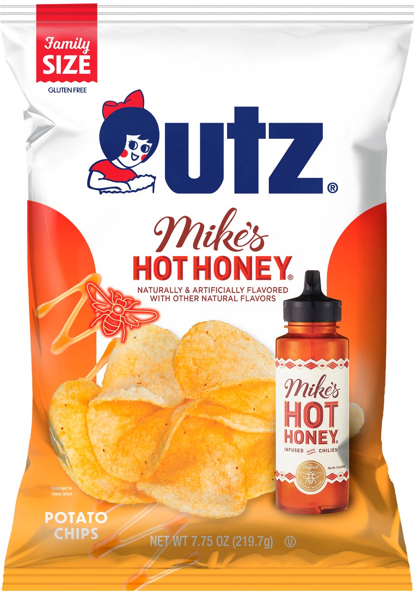 slide 4 of 7, Utz Hot Honey Potato Chips, 7.75 oz