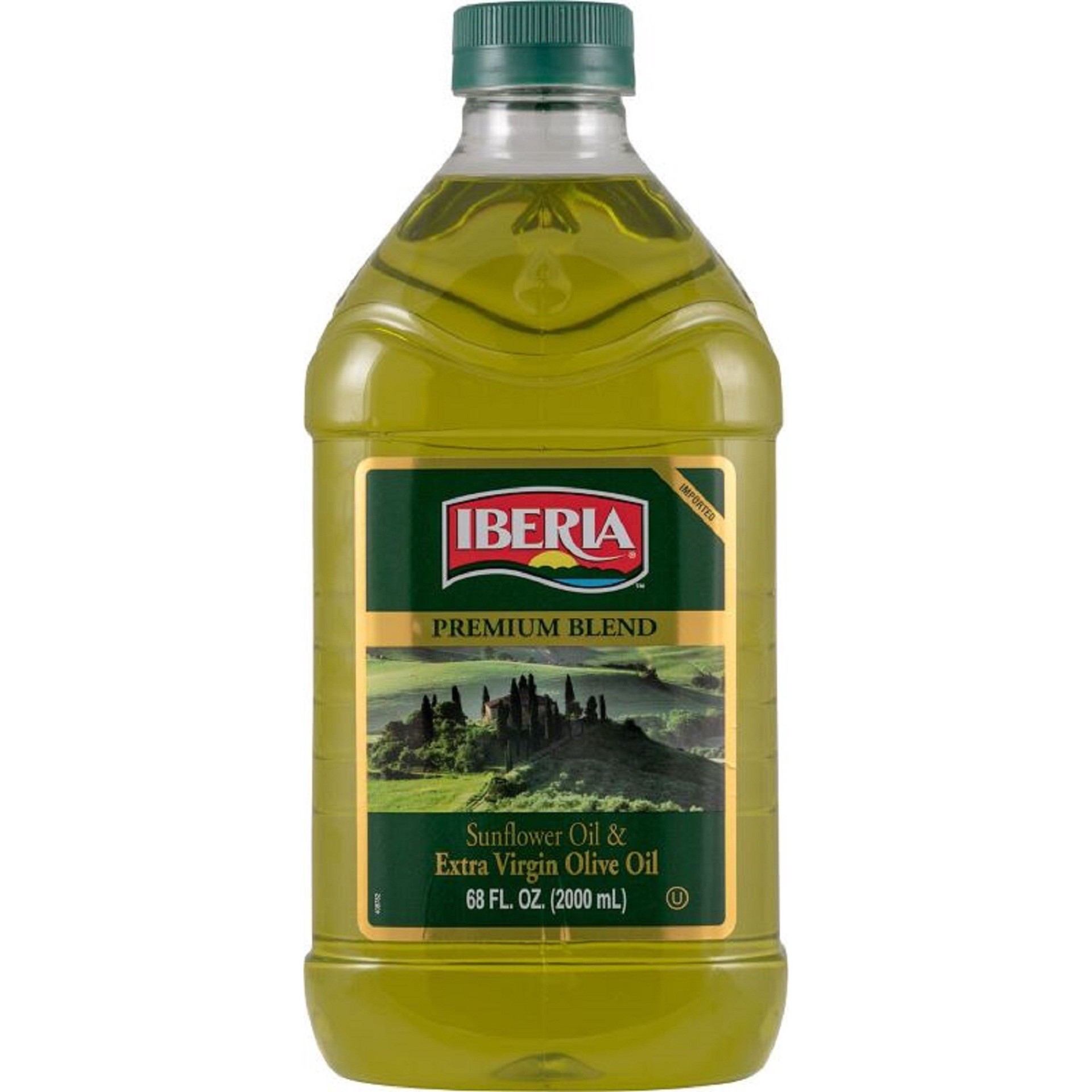 slide 1 of 1, Iberia Premium Blend Extra Virgin Olive Oil, 68 oz