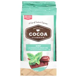 Cocoa Classics Mint & Chocolate Cocoa Mix - Naturally and Artificially Flavored