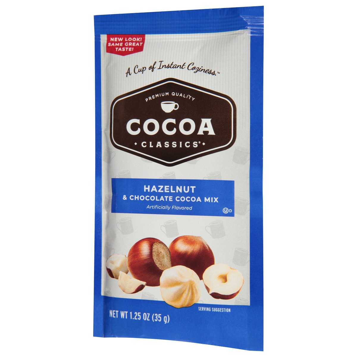 slide 10 of 13, Cocoa Classics Hazelnut & Chocolate Cocoa Mix 1.25 oz, 12 ct