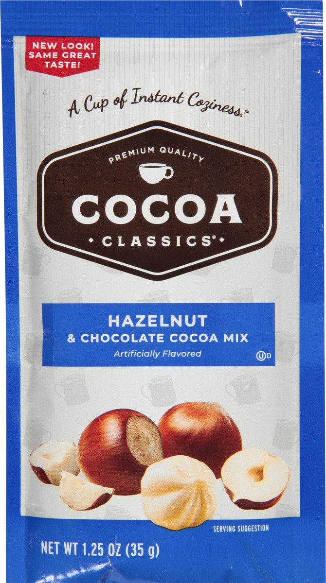 slide 11 of 13, Cocoa Classics Hazelnut & Chocolate Cocoa Mix 1.25 oz, 12 ct