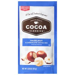 Cocoa Classics Hazelnut & Chocolate Cocoa Mix 1.25 oz