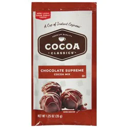 Cocoa Classics Chocolate Supreme Cocoa Mix Packet