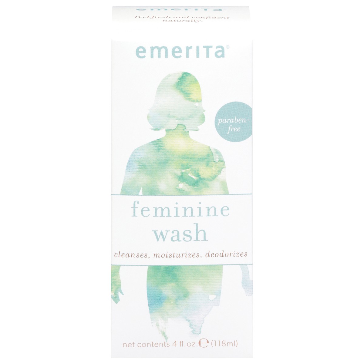 slide 3 of 4, Emerita Feminine Wash 4 fl oz, 4 oz