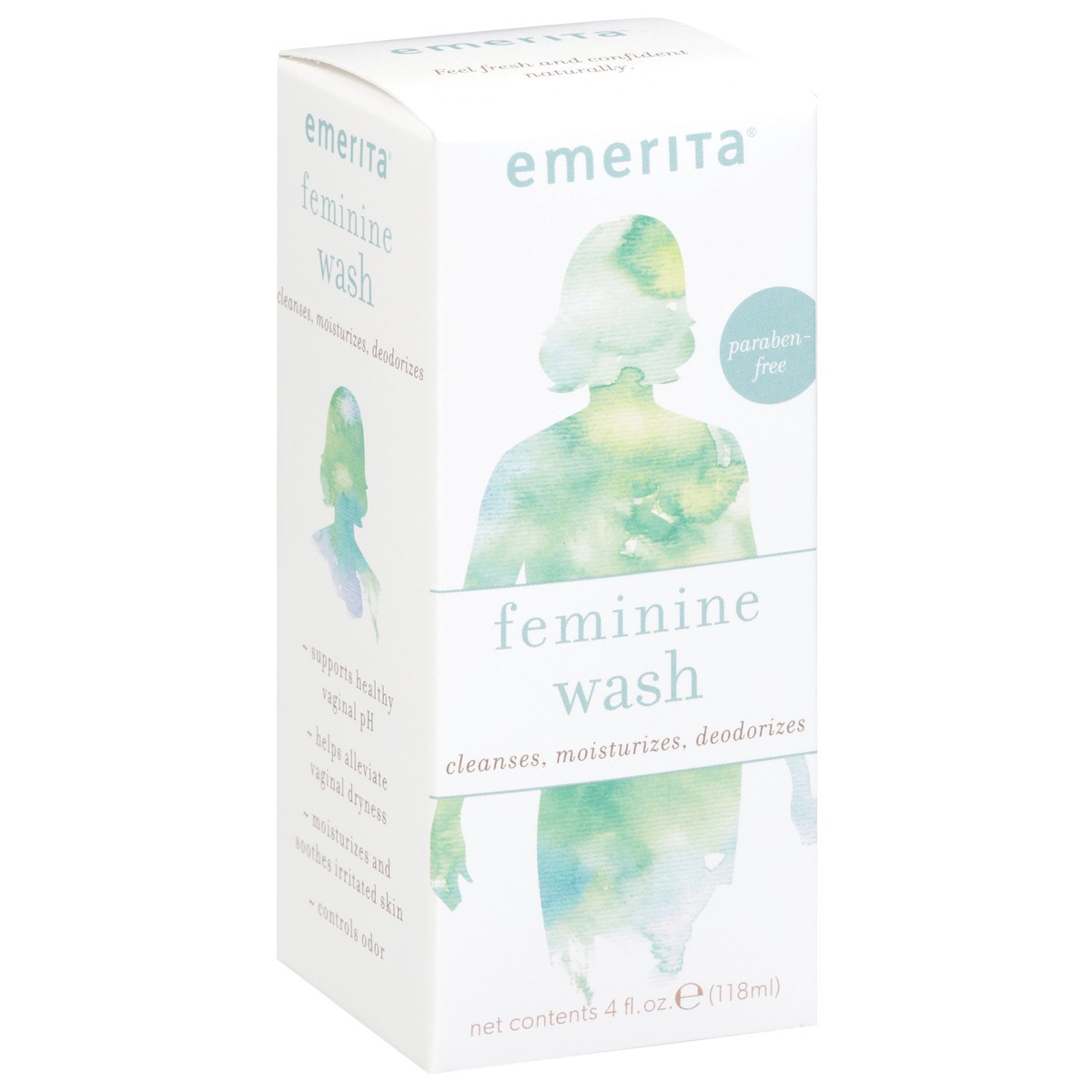 slide 2 of 4, Emerita Feminine Wash 4 fl oz, 4 oz