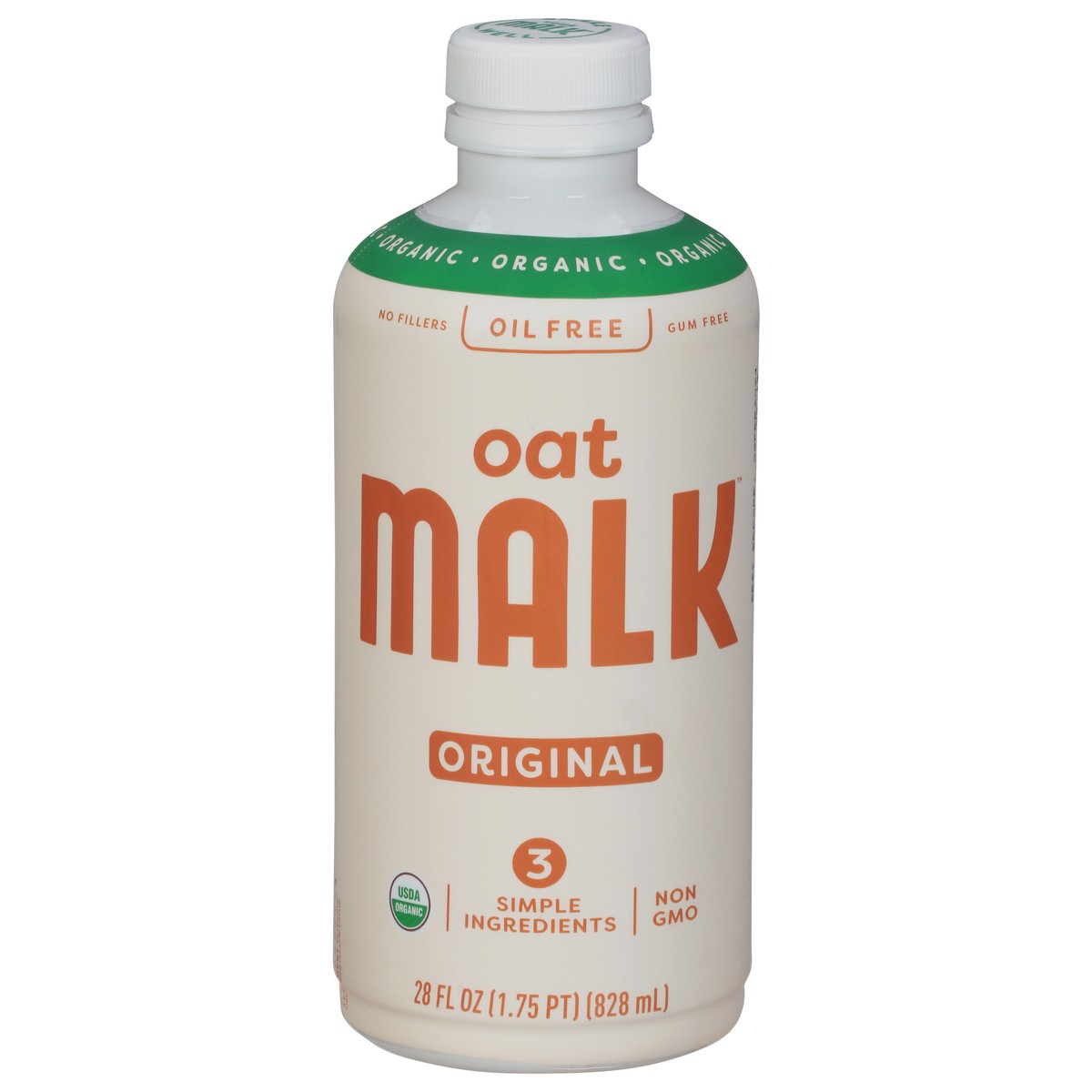 slide 1 of 11, Malk Organic Oil Free Original Oat Milk 28 fl oz, 28 fl oz