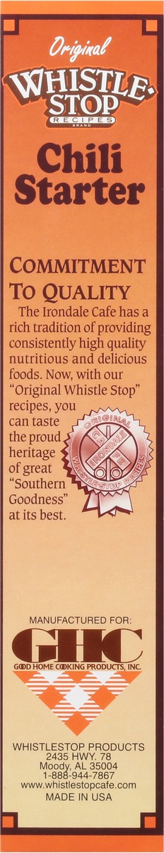 slide 12 of 12, Whistle Stop Original Chili Starter - 5 oz, 5 oz