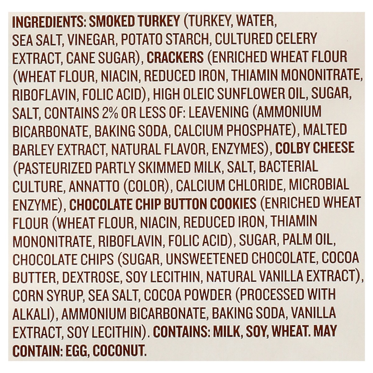 slide 8 of 11, Greenfield Lunch Kit, Smoked Turkey & Colby Cheese, 2.9 oz, 2.9 oz