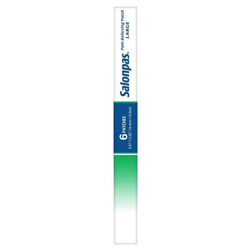 slide 2 of 4, Salonpas Large 6ct, 6 ct