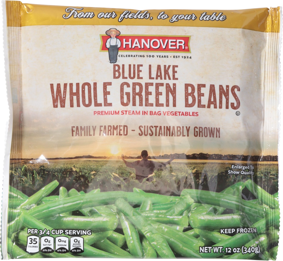 slide 7 of 13, Hanover Premium Whole Green Beans, 14 oz