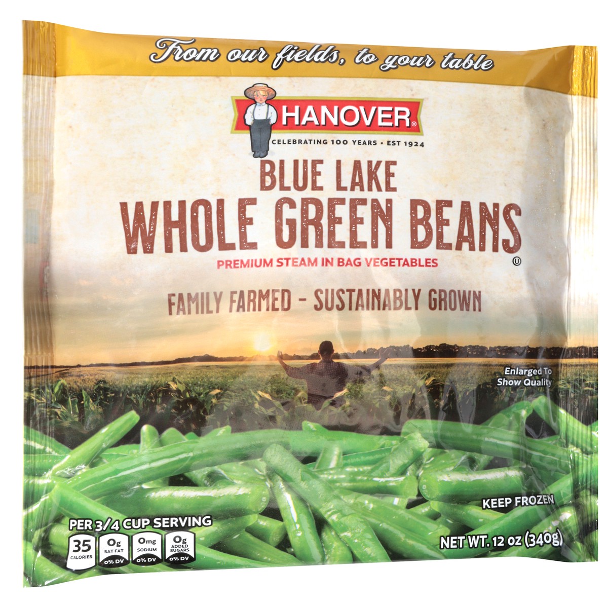 slide 3 of 13, Hanover Premium Whole Green Beans, 14 oz