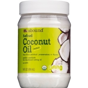 slide 1 of 1, Gold Emblem abound Organic Coconut Oil Refined, 14 oz