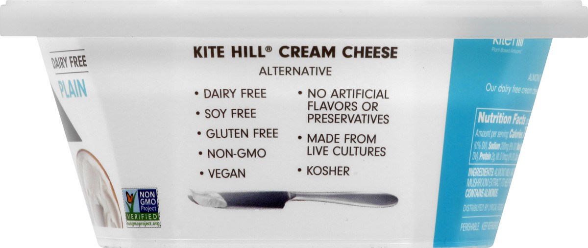 slide 2 of 12, Kite Hill Plain Cream Cheese 8 oz, 8 oz