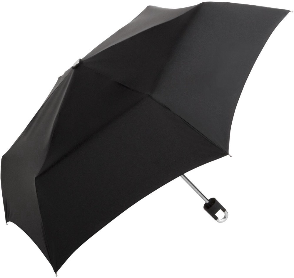slide 2 of 2, Shedrain Manual Clip Compact Umbrella - Black, 40 in