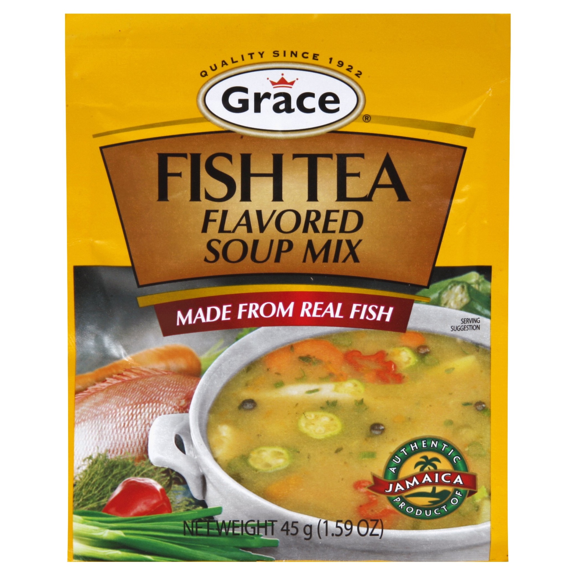 slide 1 of 1, Grace Fish Tea Soup, 1.5 oz