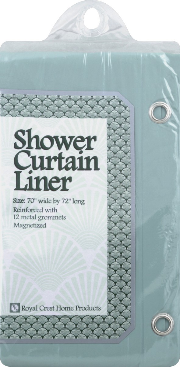 slide 1 of 3, Royal Crest Shower Curtain Liner 1 ea, 1 ct