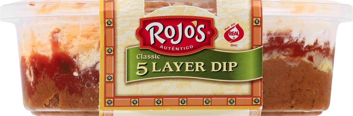 slide 4 of 9, Rojo's Classic 5 Layer Dip 28 oz, 28 oz