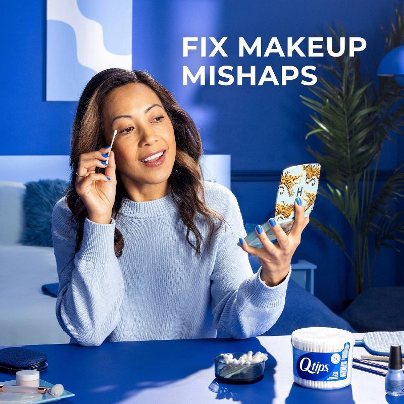 slide 4 of 8, Q-Tips Cotton Vanity Pack - 300ct, 300 ct