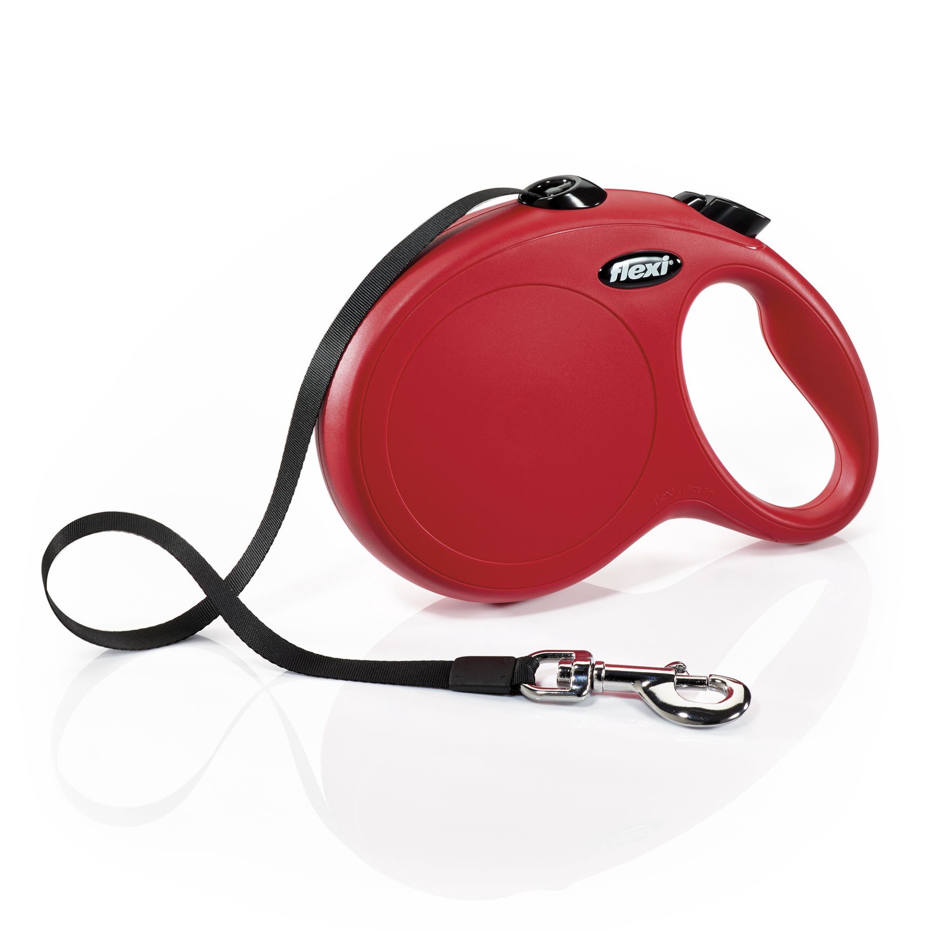 slide 1 of 1, flexi New Classic Retractable Tape Dog Leash, LG