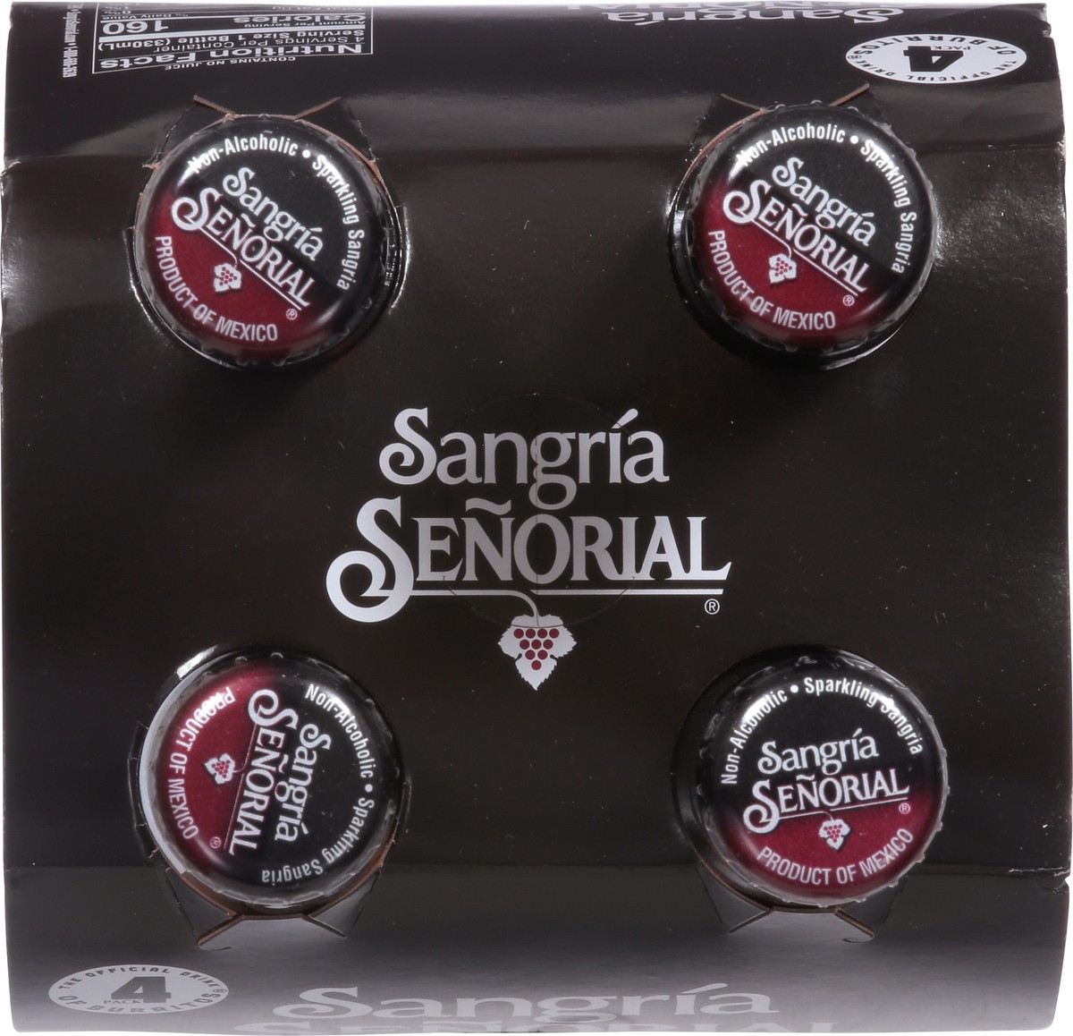 slide 2 of 9, Sangria Senorial Sparkling Non-Alcoholic Sangria - 4 ct, 4 ct; 11.16 fl oz