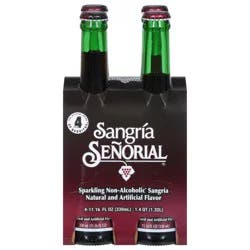 Sangria Senorial Sparkling Non-Alcoholic Sangria - 4 ct
