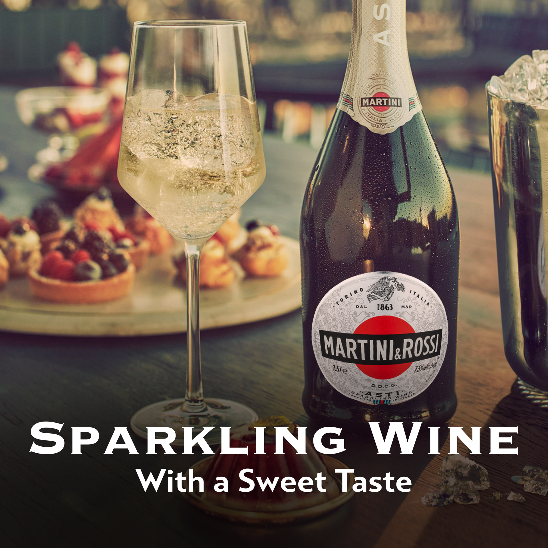 slide 4 of 5, Martini & Rossi Asti Sparkling Wine 7.5% 75Cl/750Ml, 750 ml